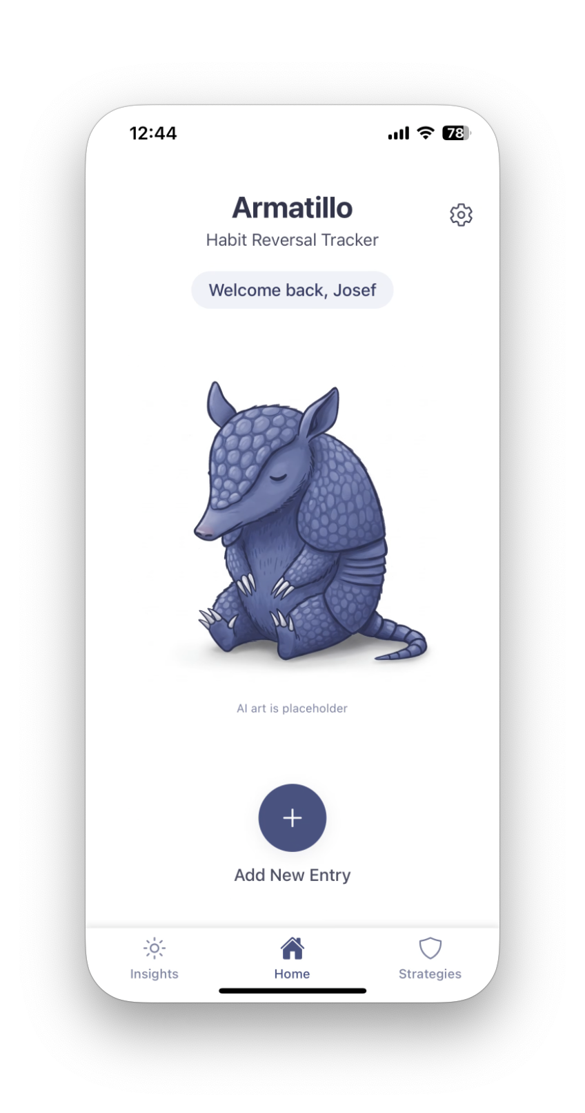 Armatillo App Screenshot